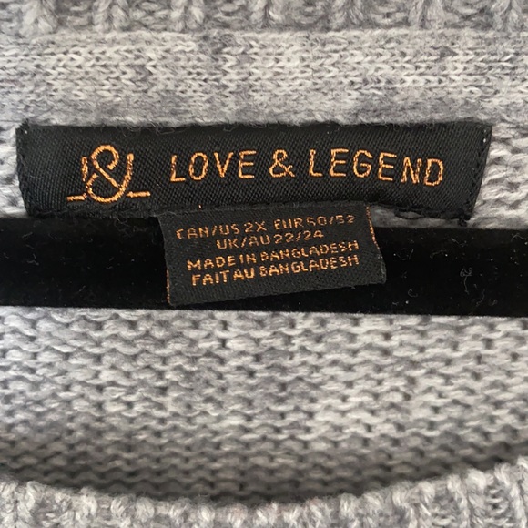 Love and Legend sweater - Picture 3 of 5